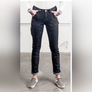 Classic Black Skinny Jeans for Women